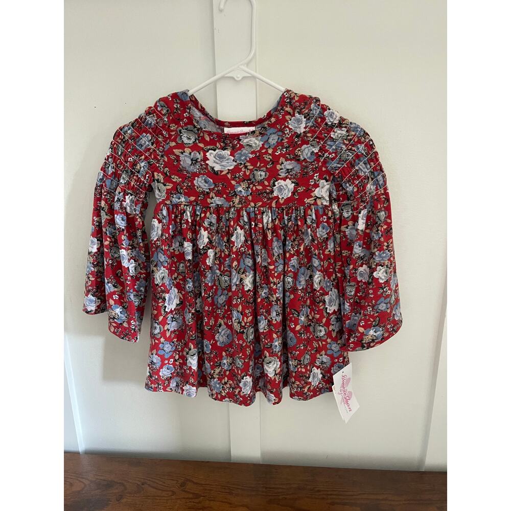 NWT Bonnie Jean Girls 6x flower dress